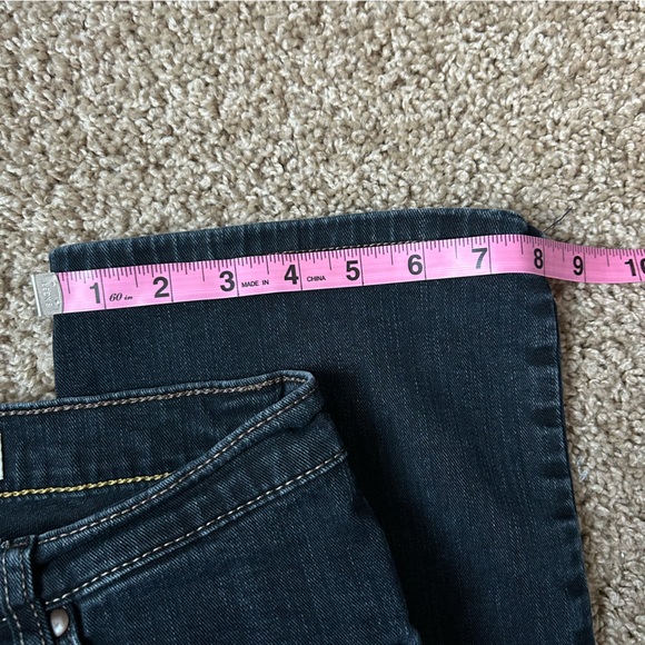 Men’s Wrangler Dark Denim Straight Fit Jeans Size 33x30 |C44 - Picture 8 of 12